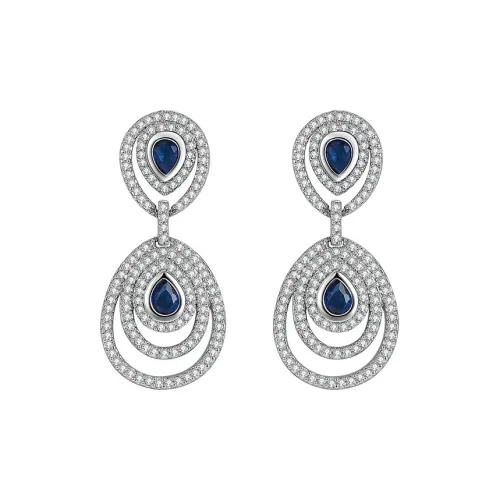 HMZ Серьги Серебряные Женские