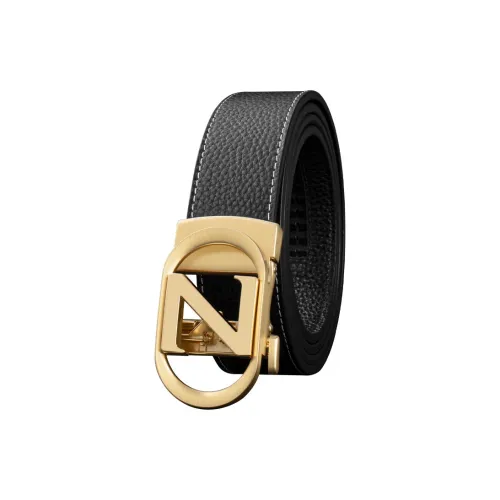 LUCKY LION Средний Aged Автоматическая застежка Бизнес Улучшенный Элегантный Кожаные ремни Мужской