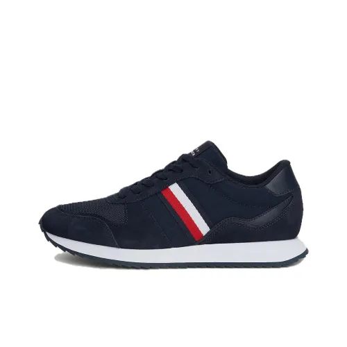 Tommy Hilfiger Повседневный Низкий Топ Темно-синий Мужской