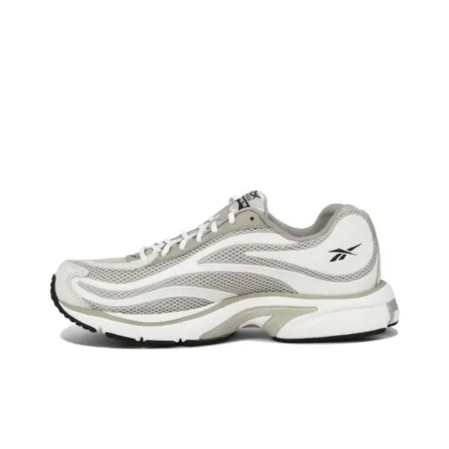 Reebok Premier Pump Paris Trainer Амортизация Износостойкий Низкий Топ Беговые кроссовки Унисекс Белый Умбра