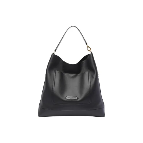 TOM FORD Сумка через плечо из телячьей кожи мужская черная