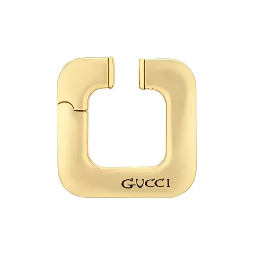 GUCCI Interlocking Серьги из бронзы Золотой Женские