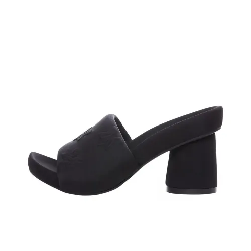 Vic Matie Резиновая подошва Слипоны 7 см Женские Черный