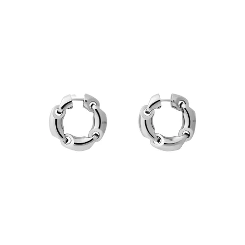 BALENCIAGA Серьги из бронзы Серебряный Женские