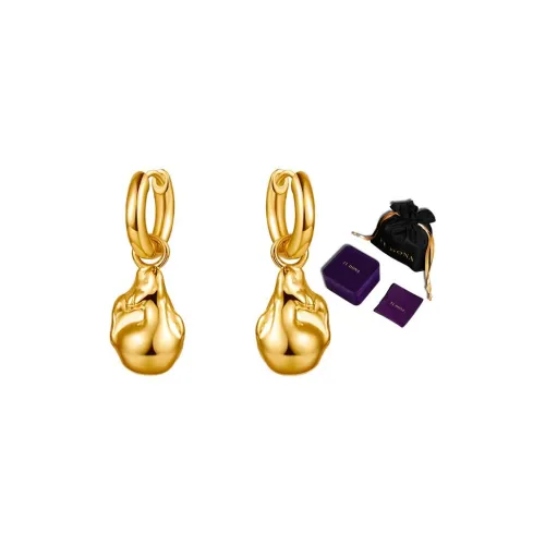 TI DONA Brass Earrings Унисекс