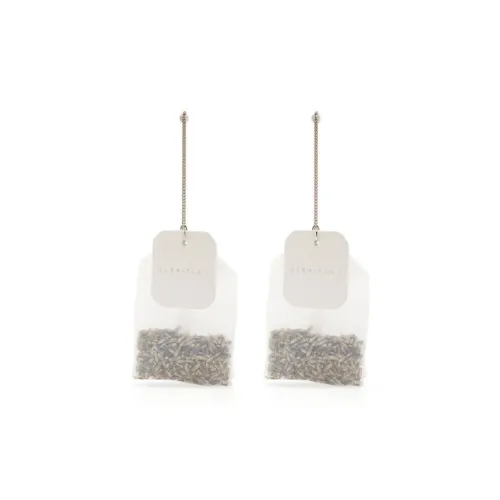 MM6 Maison Margiela Серьги из бронзы Серебряный Женские