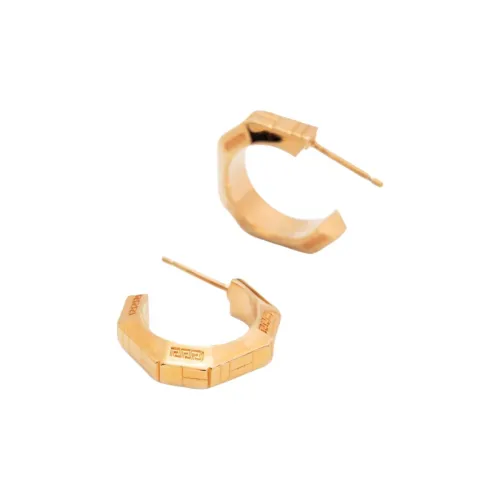 VERSACE Серьги из металла мужской золотой