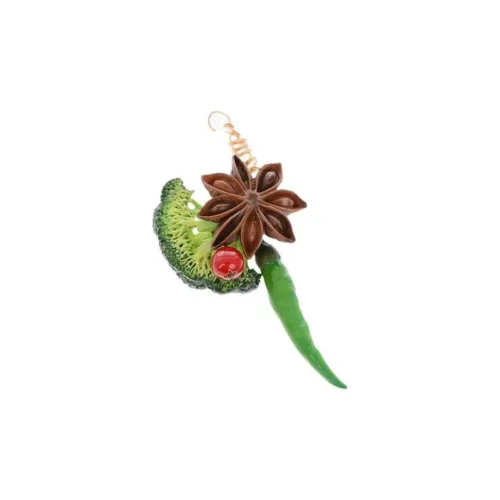 Maison Margiela Серьги из смолы, разноцветные, женские