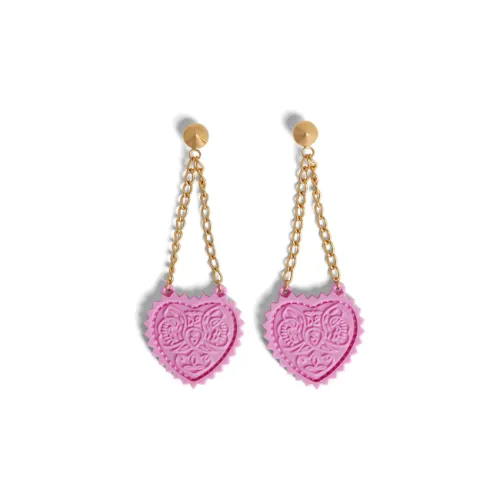 DSQUARED 2 Олово Смола Брасс Серьги Женские Розовый