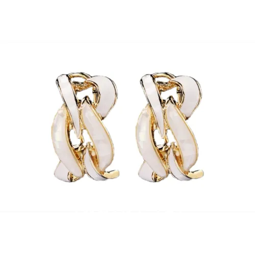 IDEE CREATIVE IDEA FOR YOU Серьги с золотым покрытием женские