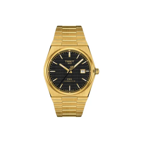 TISSOT Автоматический Механический Механизм Мужские Часы PRX Super Player Series 40 мм Черные