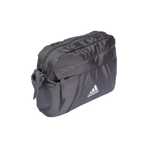 Adidas Переработанный Нейлон Сумка через плечо Сумка на плечо Стандартная Женская Серый и Белый