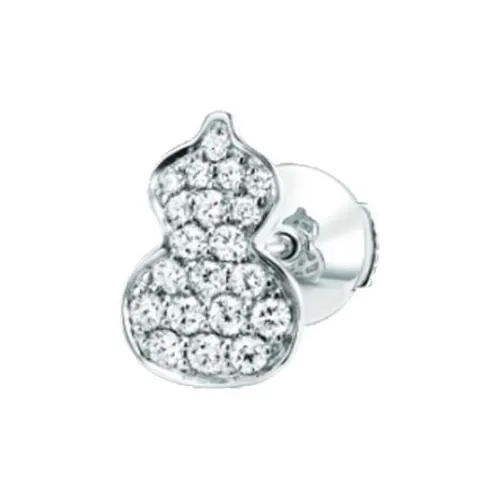 Qeelin Petite Wulu Серьги Серебряные Женские