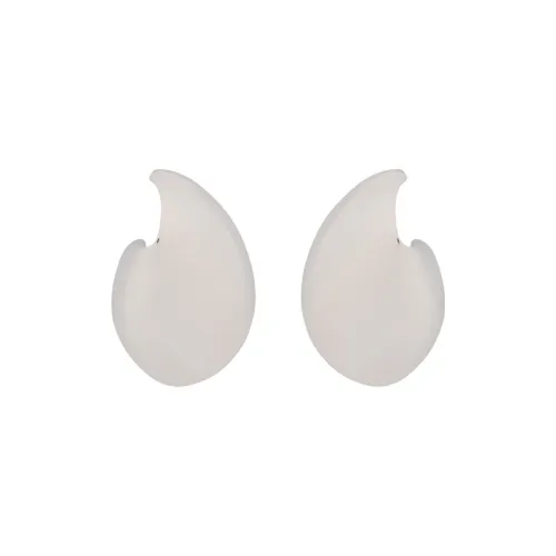 Alexander McQueen Серебристые серьги из бронзы Женские