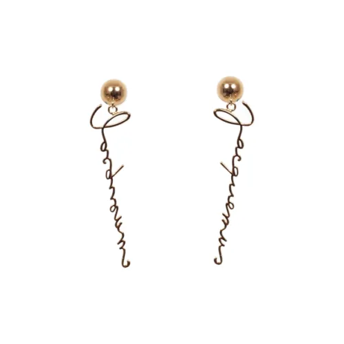 Jacquemus Серьги из бронзы Brass Earrings Женские