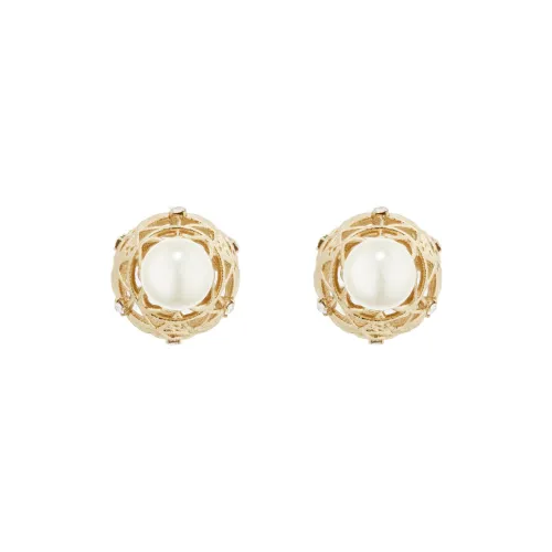 DIOR Металлические Серьги Золотые Женские