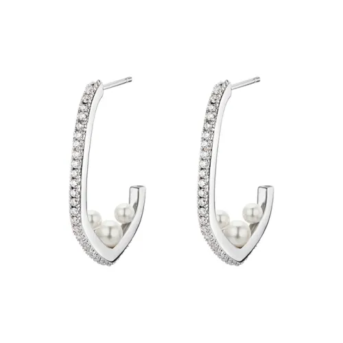 Glam Ever Серьги из серебра с покрытием/Серебряные/Золотые покрытые, женские