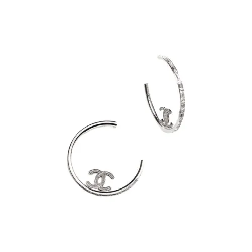 CHANEL Серьги Серебряные Женские