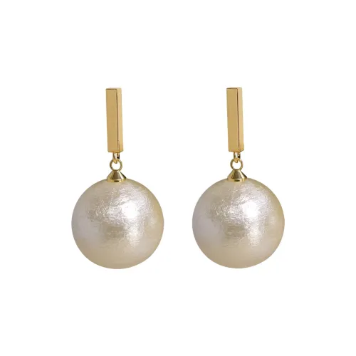 WAW Серьги с золотым покрытием из меди женские