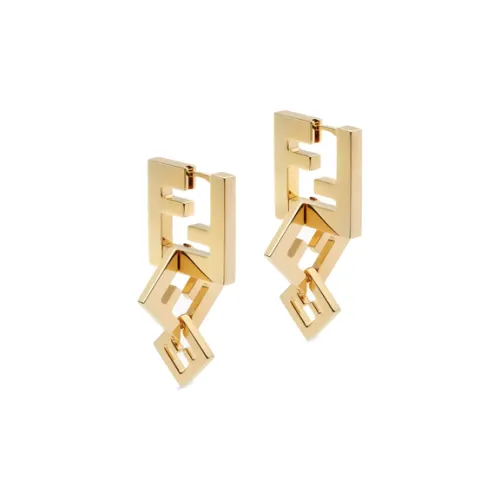 FENDI Серьги Золотые Женские