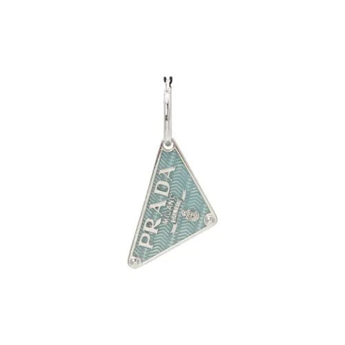 PRADA Серебряные серьги мужские