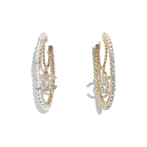CHANEL Серьги Золотые Женские