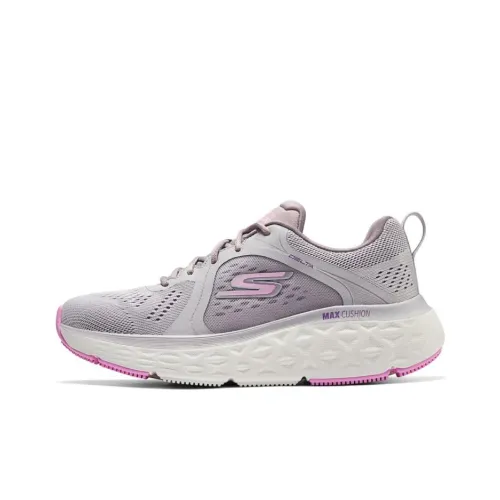 Skechers Амортизация Износостойкий Низкий Топ Повседневные Беговые кроссовки Женские Бледно-розовый цвет кизила