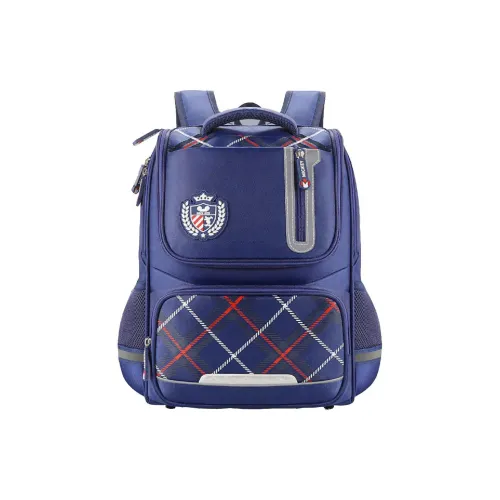 Disney Полиэстер Рюкзак Стандартный Унисекс Темно-синий Розовый