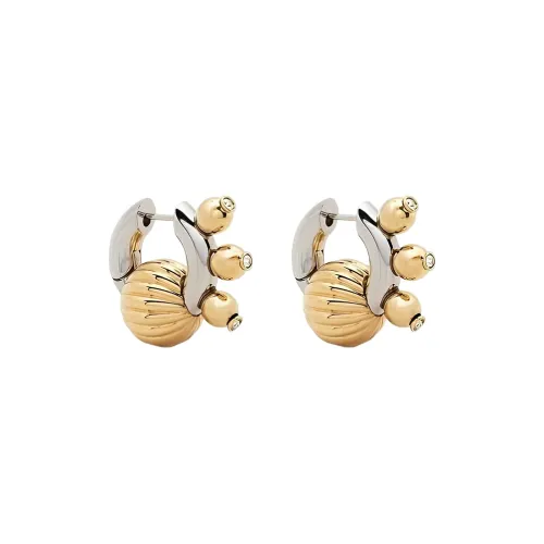 Lanvin Серьги из бронзы Золотой/серебристый Женские