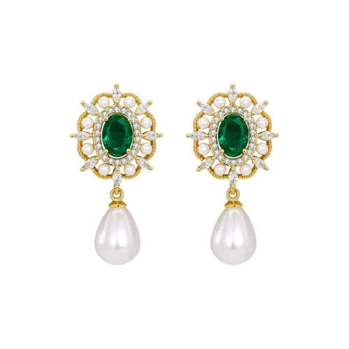 HMZ Искусственная жемчужина Серьги Женские