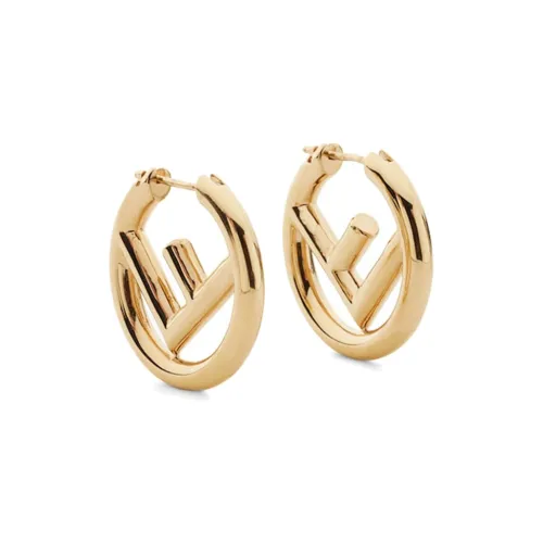 FENDI Серьги Золотые Женские