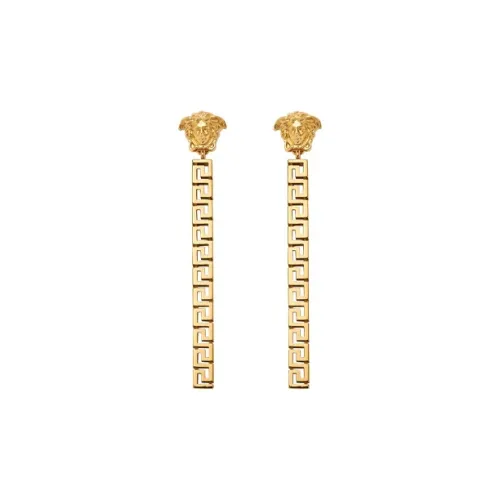 VERSACE Брасс Серьги Золотой Женские