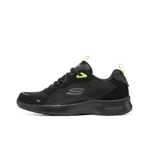 Skechers Casual Low-Top Pure Black Men's