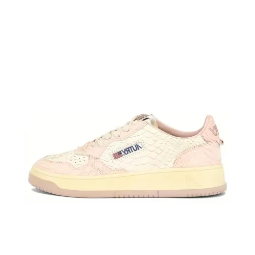 AUTRY Низкие кроссовки для скейтбординга Женские Белые Розовые