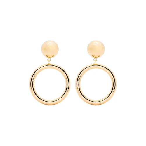 MOSCHINO Серьги из лата Женские Золотые