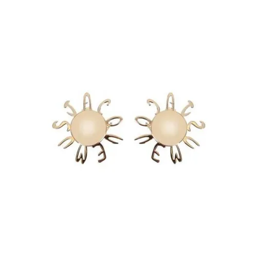 Jacquemus Brass Earrings Золотой Женские