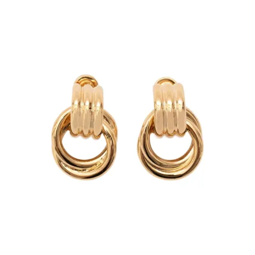 JW Anderson Brass Earrings Золотой Женские