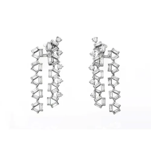 Cartier Серьги Reflection De Cartier Белое Золото, Бриллианты