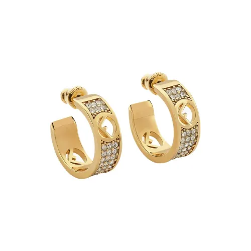 FENDI Серьги Золотые Женские