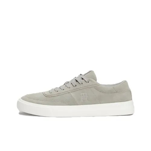 Tommy Hilfiger Низкие кроссовки для скейтбординга Мужские Серые