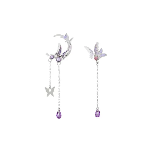 Серьги Van Gogh серебряный женские