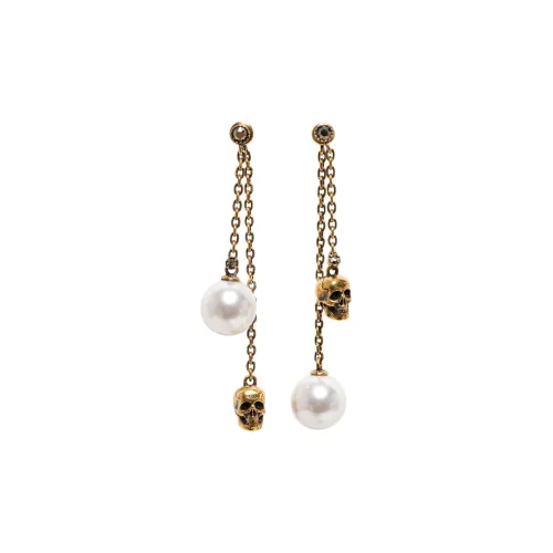 Alexander McQueen Серьги из бронзы Золотой Женские