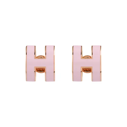 HERMES POP H Collection Серьги с покрытием из розового золота Женские