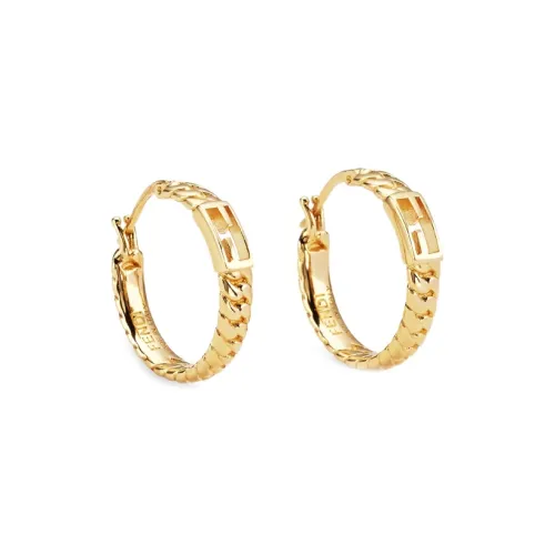 FENDI Серьги Золотые Женские