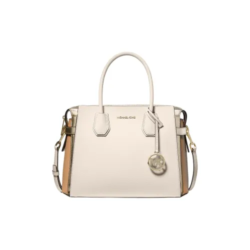 MICHAEL KORS Mercer Кожа Сумка через плечо Сумка Средний Женская Бежевая