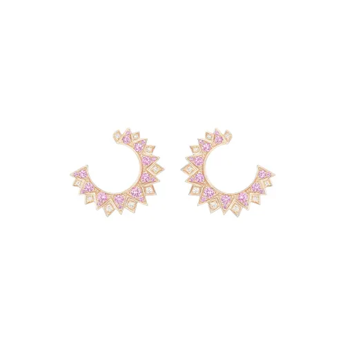 Piaget Sunlight 18К Розовое золото Серьги Женские