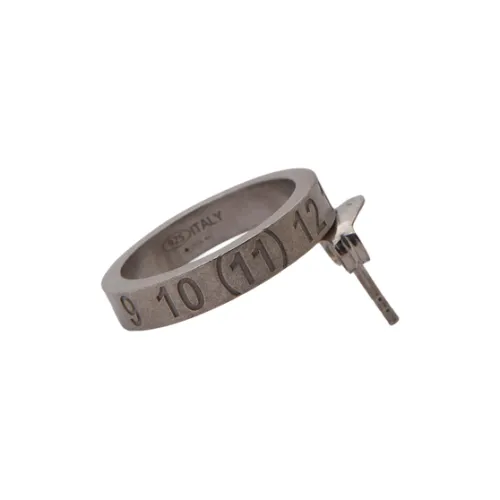 Maison Margiela Серебристые Серьги Женские