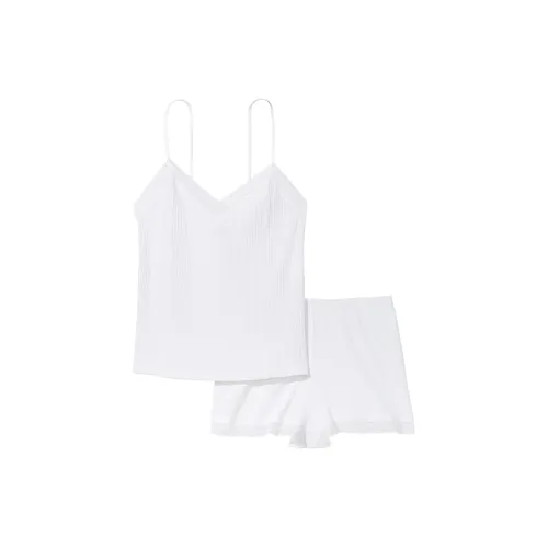 Victoria's Secret Комплект с кружевной отделкой Pointelle Cami и шорты комплект пижам женский белый