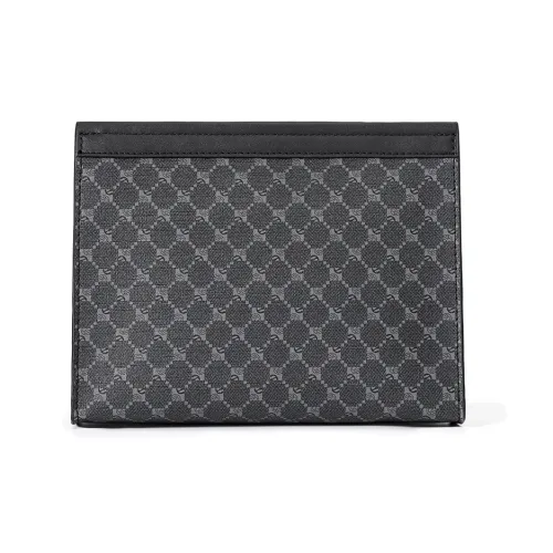 CARTELO PVC Клатч-доска для ноутбука сумка на запястье обычный мужской черный