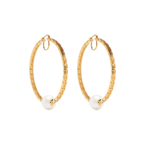 VERSACE Металлические Серьги Золотые Женские